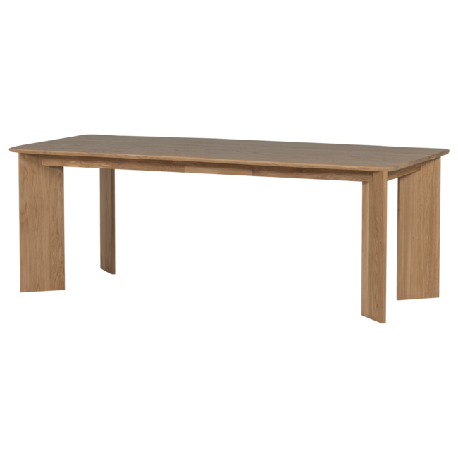 Woood Tablo Eettafel Afgerond Dl 220x100 Cm Transparant [fsc]