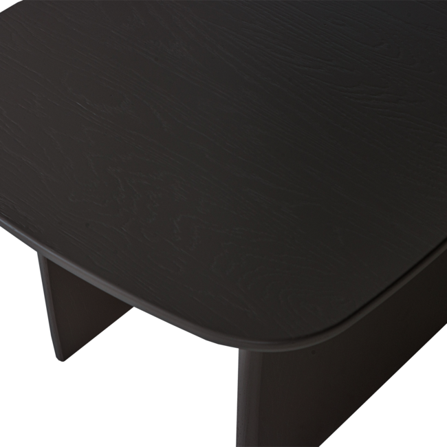 Woood Tablo Salontafel 60 Cm Eiken Blacknight [fsc]