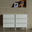 Woood Tours Ladekast 6 Lades Melamine/Mdf Zand