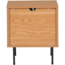Woood Tours Ladekast/Nachtkastje 2 Lades Melamine/Mdf Naturel