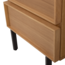 Woood Tours Ladekast/Nachtkastje 2 Lades Melamine/Mdf Naturel