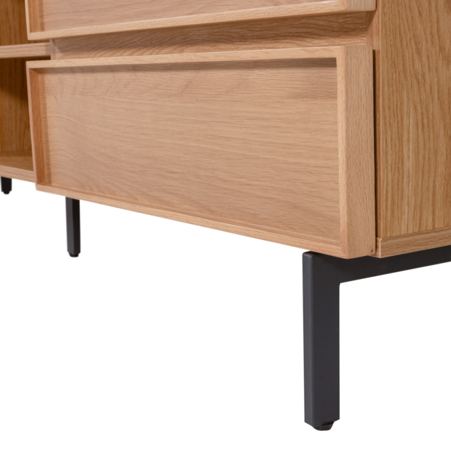 Woood Tours Tv Meubel 180 Cm Melamine/Mdf Naturel
