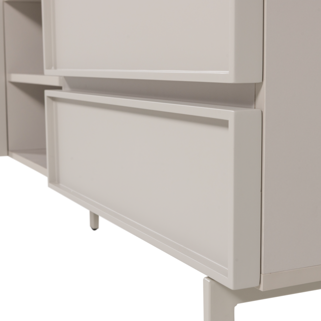 Woood Tours Tv Meubel 180 Cm Melamine/Mdf Zand
