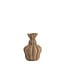 Light en Living Vaas deco Ø17x26 cm SILVIO keramiek mat bruin
