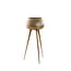 Light en Living Pot op voet deco Ø75x149 cm MARIELLE goud