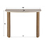 WoonStijl Hal-/Kaptafel Romano Curvo Keramiek Travertin – Stijlvol Design