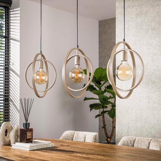 WoonStijl Hanglamp Turn Around Beige