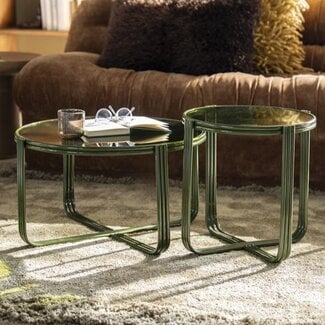 By Boo Bijzettafel Groovy - groen