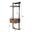 WoonStijl Nachtkastje air solid XS massief acacia bruin