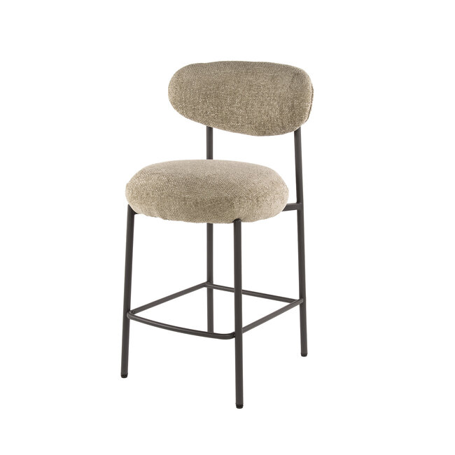 WoonStijl Barstoel Round Cargo zand