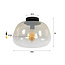 WoonStijl Plafondlamp Pulse Shaded Amber glas