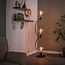 WoonStijl Vloerlamp Arcus 3-lichts / Sienna bruin