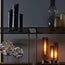 Light en Living Ornament op voet GOUYA agaat en mat zwart - Light & Living