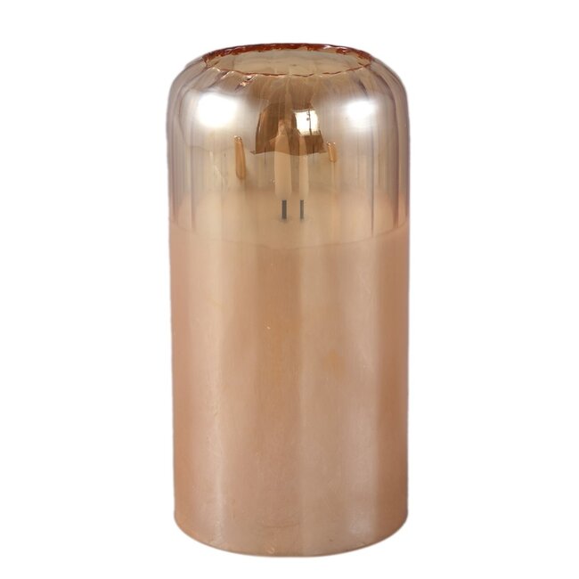 PTMD Glas Led Amber candle L