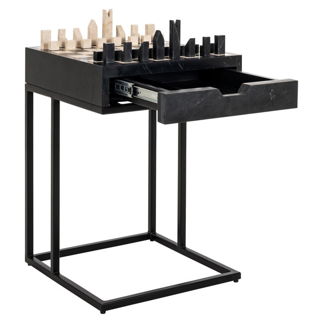 Richmond Interiors  Bijzettafel Davos black