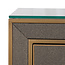 Richmond Interiors  Nachtkastje Bloomville brown incl. glass top