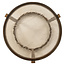 Richmond Interiors  Bijzettafel Cleo gold (Set van 2)