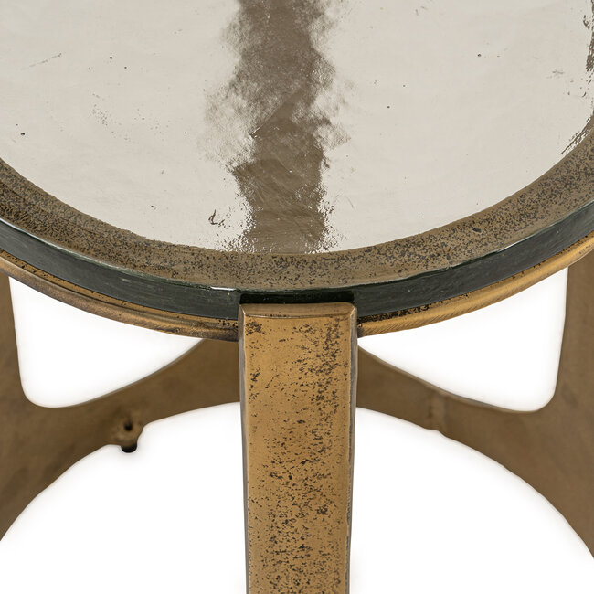 Richmond Interiors  Bijzettafel Rixo goud