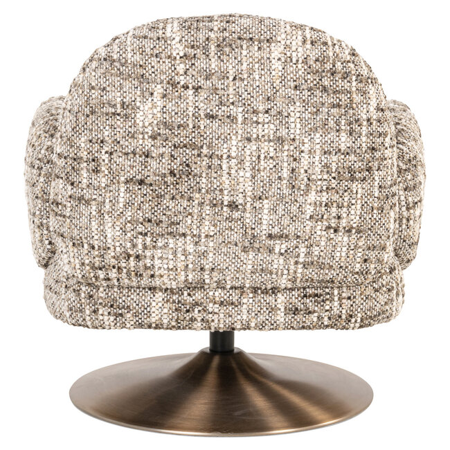 Richmond Interiors  Lounge stoel Kagney brown omara swivel