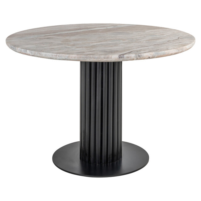 Richmond Interiors  Eettafel Nyon Blush beige 120Ø