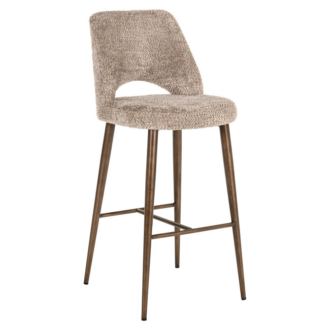 Richmond Interiors  Barstoel Delphine lovely nature fire retardant