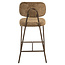 Richmond Interiors  Counterstoel Xenia brandy fusion Set van 2