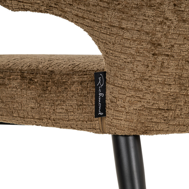 Richmond Interiors  Eetkamerstoel Taylor brandy fusion
