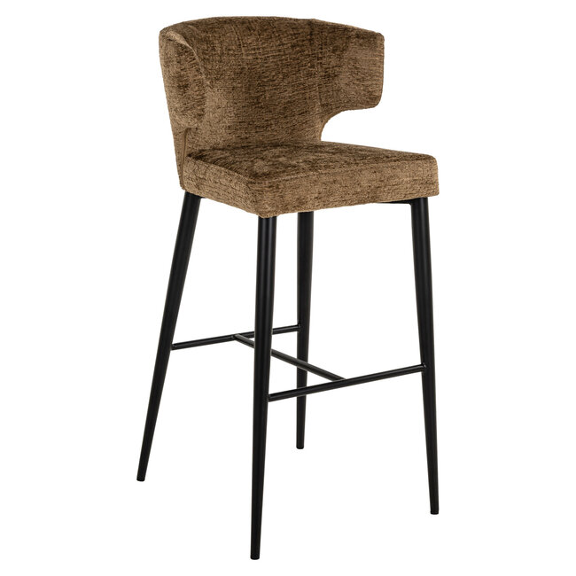 Richmond Interiors  Barstoel Taylor brandy fusion fire retardant