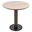 Richmond Interiors  Bistrotafel Ritz bruin 75Ø