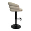 Richmond Interiors  Barstoel Nikki biscotti swivel fire retardant