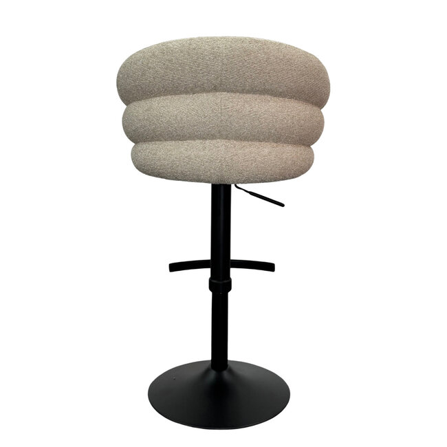 Richmond Interiors  Barstoel Nikki biscotti swivel fire retardant