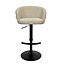 Richmond Interiors  Barstoel Nikki biscotti swivel fire retardant