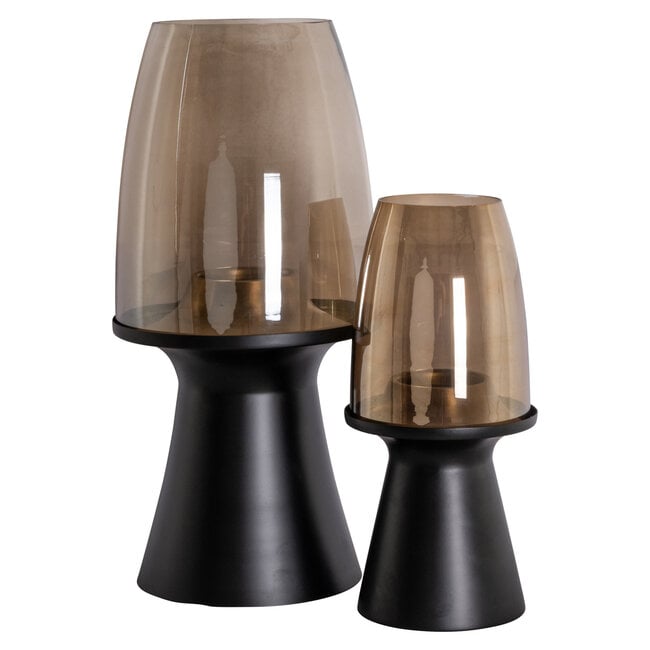 Richmond Interiors  Windlicht Vienna zwart klein