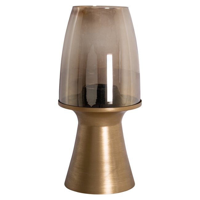 Richmond Interiors  Windlicht Danea brushed goud groot