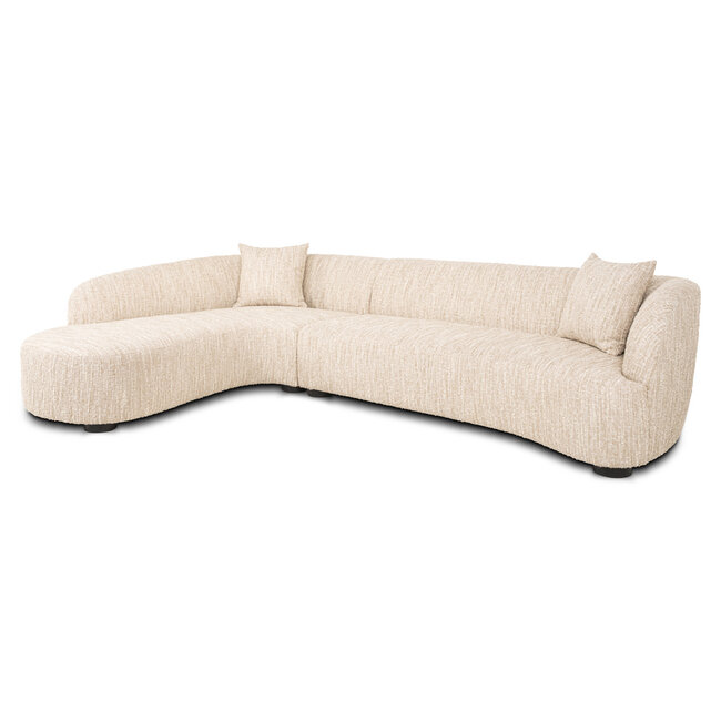 Richmond Interiors  Bank Pandora beige angora lounge links