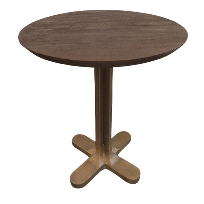 Richmond Interiors  Bistrotafel Revelin dark brown 75Ø