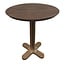 Richmond Interiors  Bistrotafel Revelin dark brown 75Ø