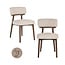 Richmond Interiors  Eetkamerstoel Basker natural linear (Set of 2)