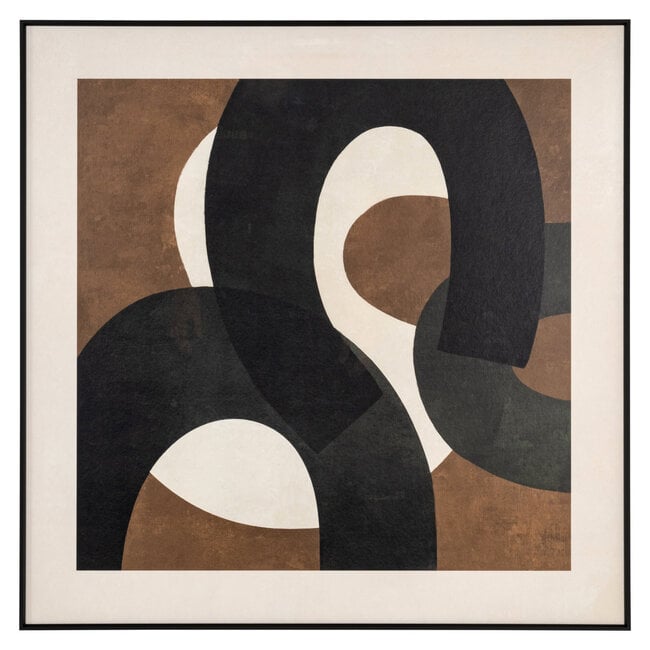 Richmond Interiors  Wall art Euphoria brown links