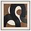 Richmond Interiors  Wall art Euphoria brown links