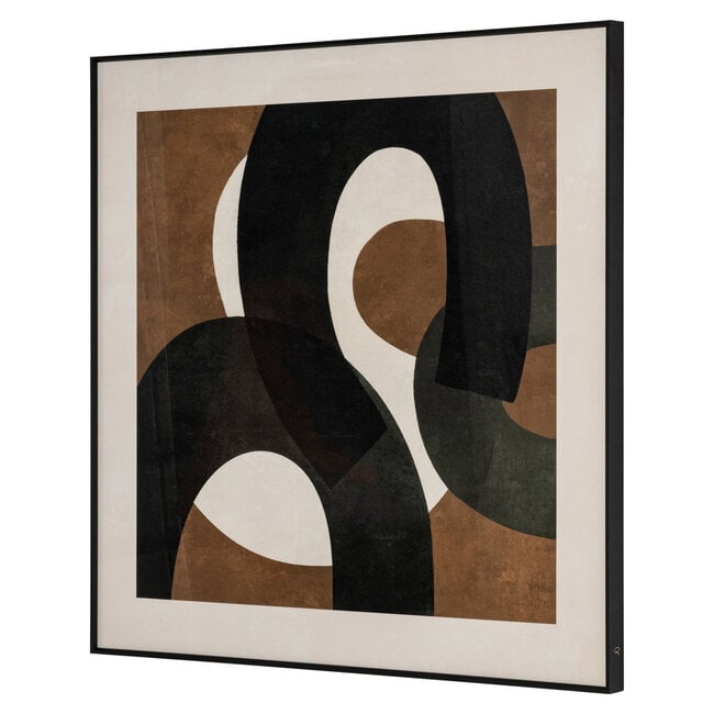 Richmond Interiors  Wall art Euphoria brown links