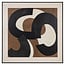 Richmond Interiors  Wall art Euphoria bruin rechts