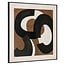 Richmond Interiors  Wall art Euphoria bruin rechts