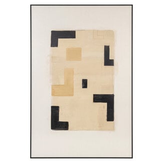 Richmond Interiors  Wall art Vortex beige links