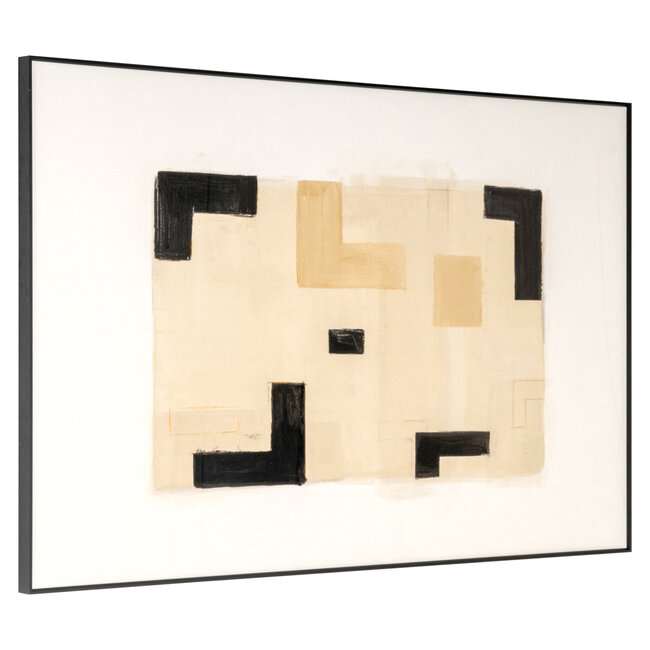 Richmond Interiors  Wall art Vortex beige links