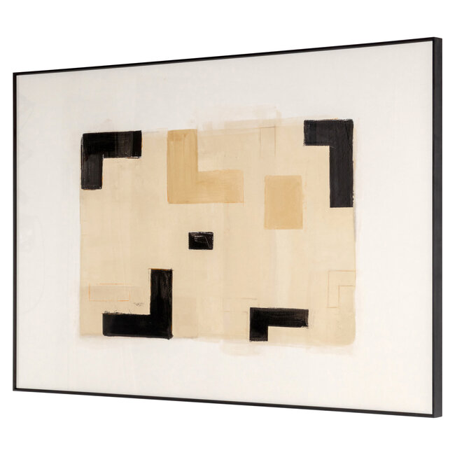 Richmond Interiors  Wall art Vortex beige links