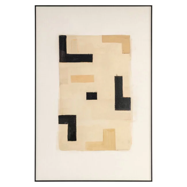 Richmond Interiors  Wall art Vortex beige rechts