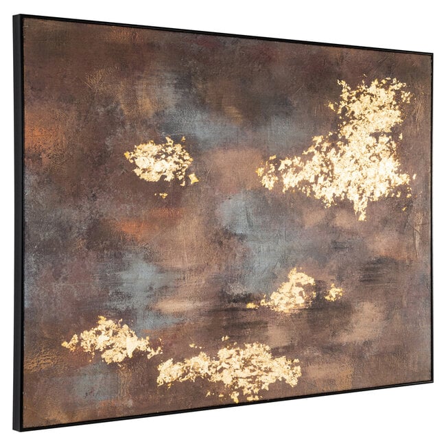 Richmond Interiors  Wall art Golden gleam gold