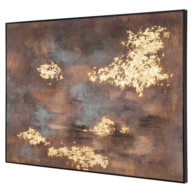 Richmond Interiors  Wall art Golden gleam gold