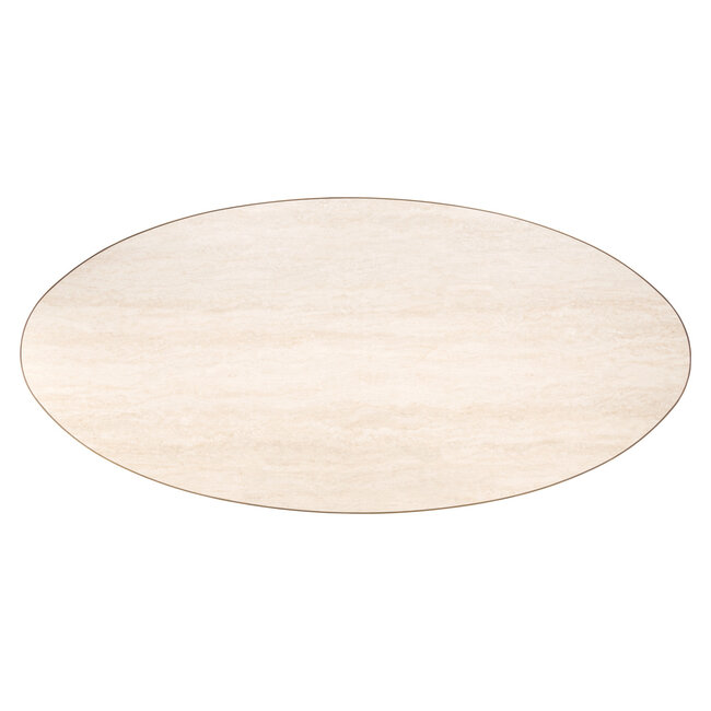 Richmond Interiors  Eettafel Tivoli white oval 230